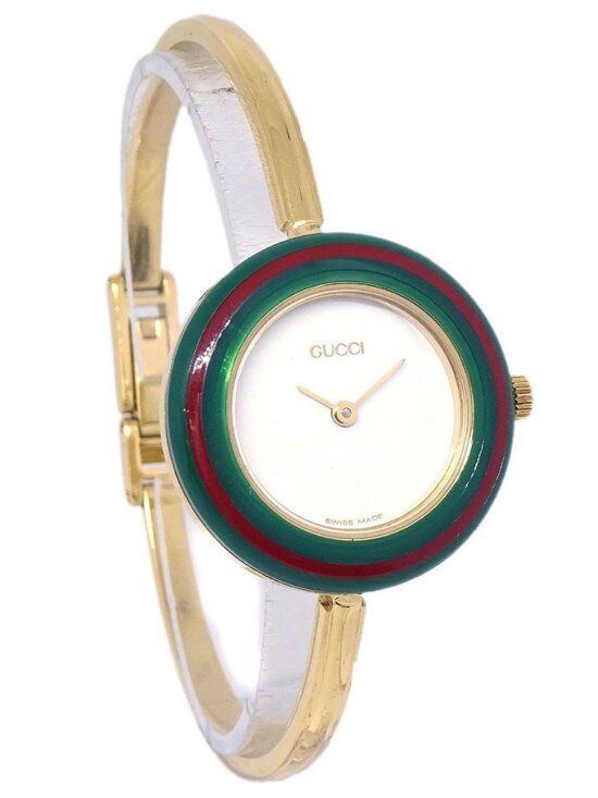 Gucci 11/12.2 Change Bezel Chameleon Quartz Watch SS 196559 main image 13